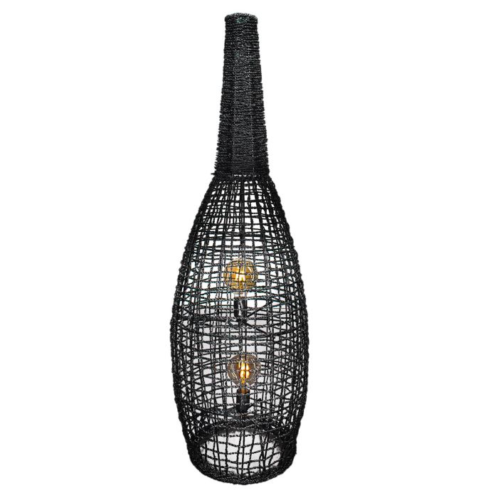 By Rydens Stehleuchte Seagrass 120 cm Schwarz 4100870-4000 By Rydens Stehleuchte Seagrass 120 cm Schwarz 4100870-4000