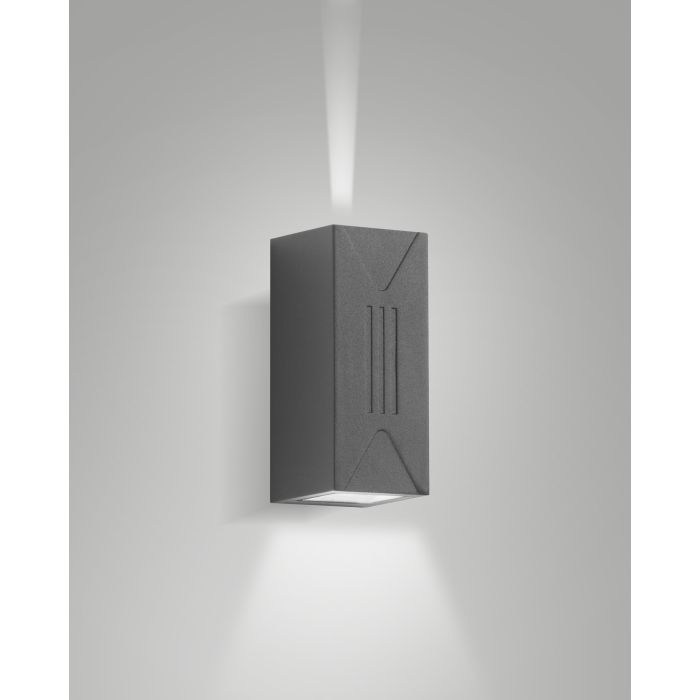LED-Wandaußenleuchte LULY DARK GREY LED-Wandaußenleuchte LULY DARK GREY