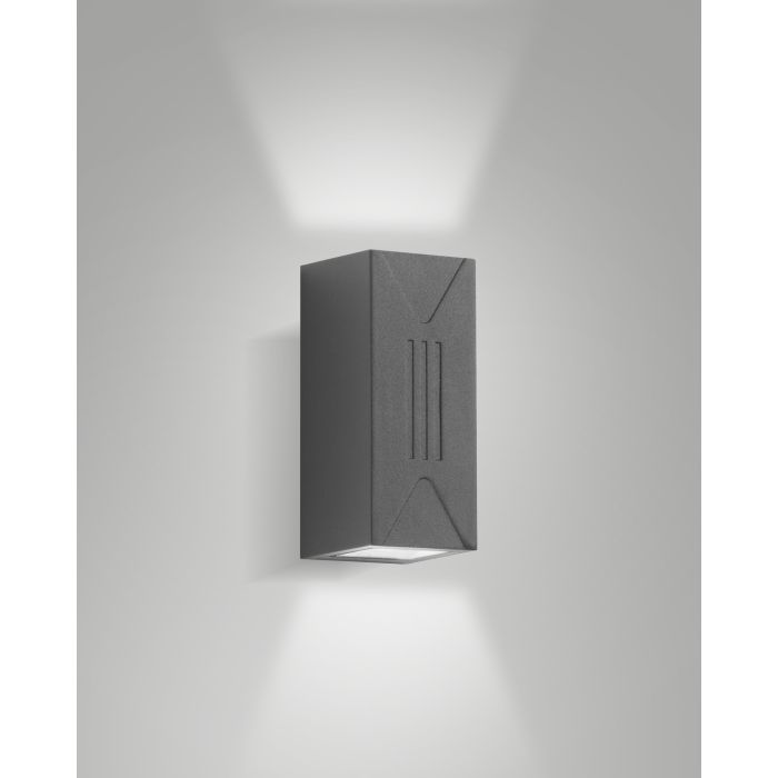 LED-Wandaußenleuchte LULY DARK GREY LED-Wandaußenleuchte LULY DARK GREY