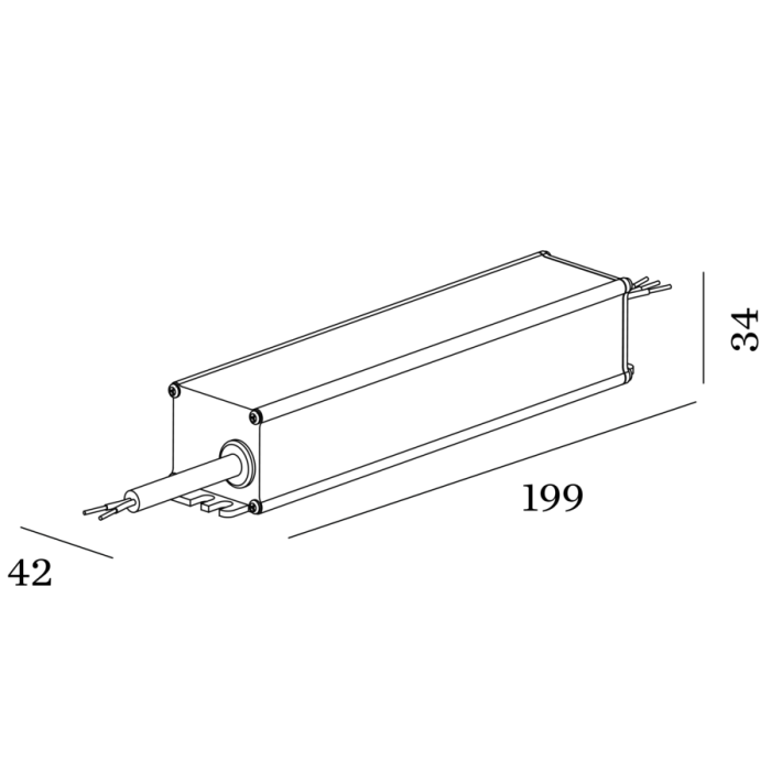 Wever & Ducré Trafo 24V 35W NON DIM 90212802 Wever & Ducré Trafo 24V 35W NON DIM 90212802