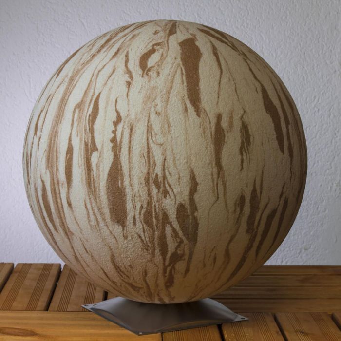 Epstein Design Außenleuchte Sahara Kugel Edelstahlfuß E27 12310 Sahara Kugel Edelstahlfuß E27