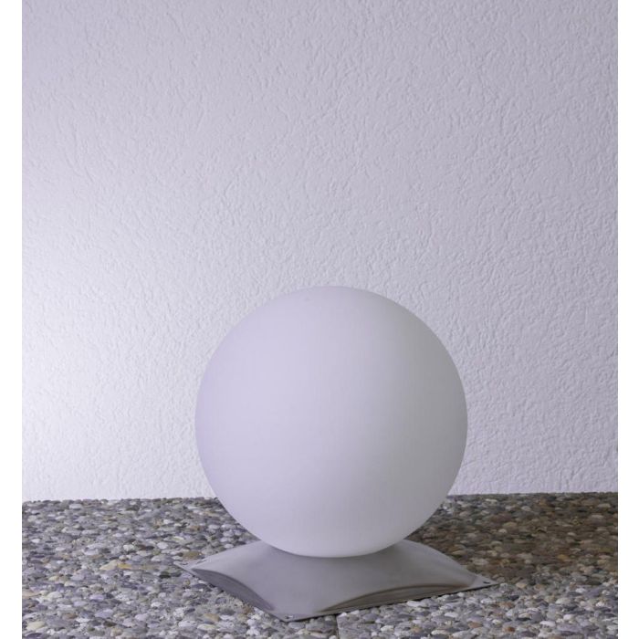 Epstein Design Außenleuchte Snowball 30 Edelstahlfuß 73500 Snowball 30 Edelstahlfuss