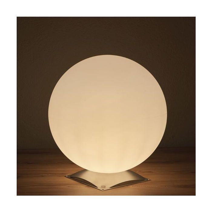 Epstein Design Außenleuchte Snowball 50 Edelstahlfuss 75500 Snowball 50 Edelstahlfuss