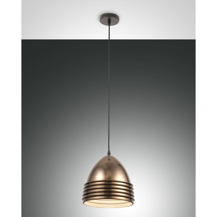 Fabas Luce Pendelleuchte GAVIA 22cm Bronze 3609-40-179 Fabas Luce Pendelleuchte GAVIA 22cm Bronze 3609-40-179