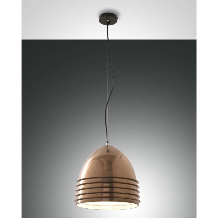 Fabas Luce Pendelleuchte GAVIA 30cm Bronze 3609-45-179 Fabas Luce Pendelleuchte GAVIA 30cm Bronze 3609-45-179