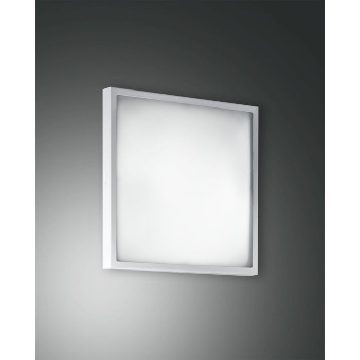 Fabas Luce Wandleuchte OSAKA Weiß 22 cm 2867-21-102	