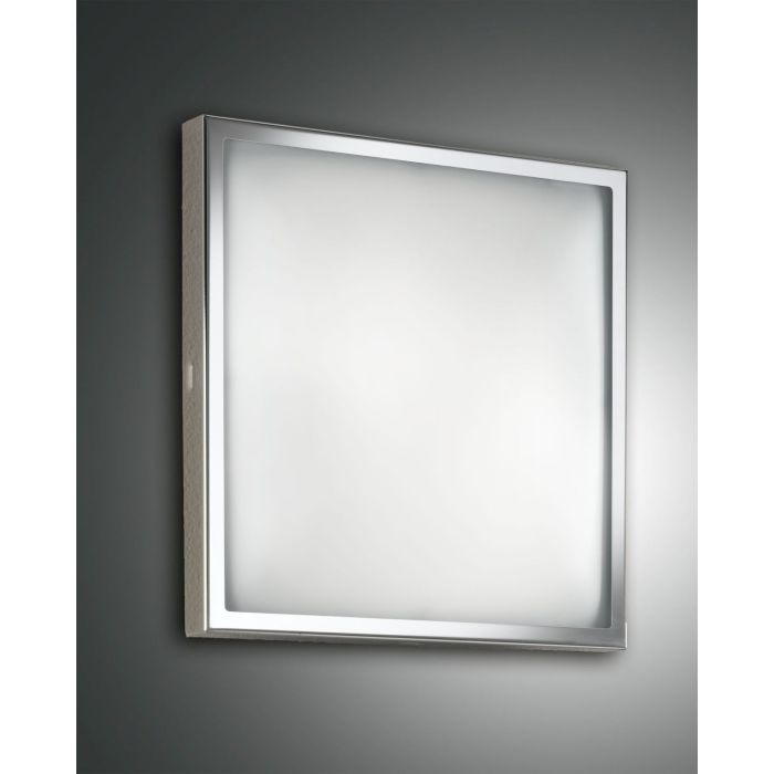 Fabas Luce Deckenleuchte OSAKA Chrom 30 cm 2867-61-138	