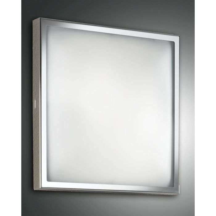 Fabas Luce Deckenleuchte OSAKA Chrom 40 cm 2867-66-138