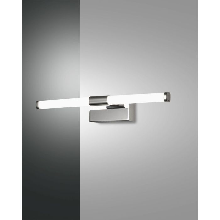Fabas Luce LED-Spiegelleuchte AGO Chrom 33,5 cm 3720-21-138 Fabas Luce LED-Spiegelleuchte AGO Chrom 33,5 cm 3720-21-138