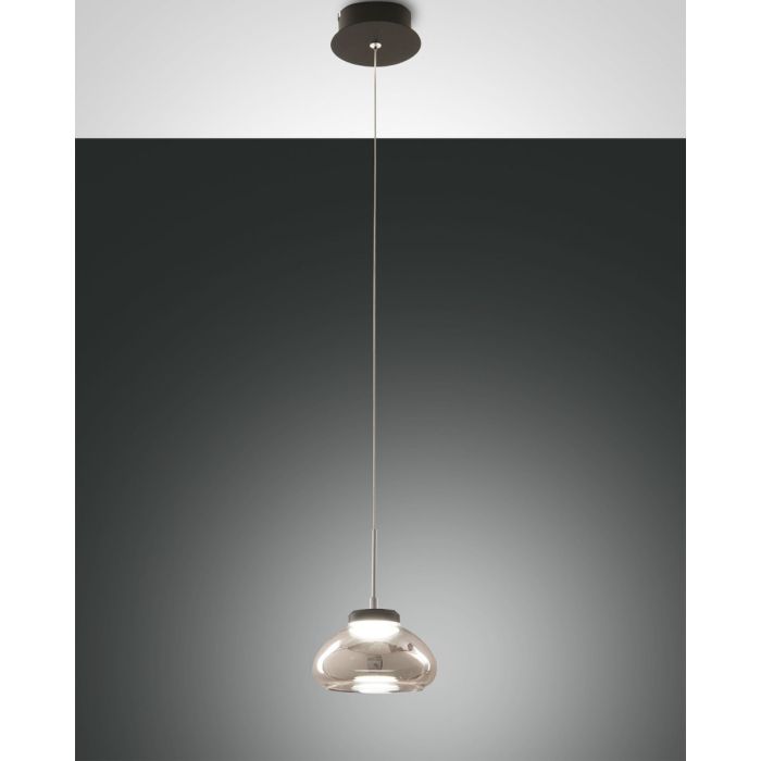 Fabas Luce LED-Pendelleuchte ARABELLA grau 3547-40-126 Fabas Luce LED-Pendelleuchte ARABELLA grau 3547-40-126