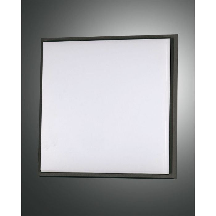 Fabas Luce LED-Deckenleuchte DESDY 30x30cm schwarz 3314-65-101 Fabas Luce LED-Deckenleuchte DESDY 30x30cm schwarz 3314-65-101