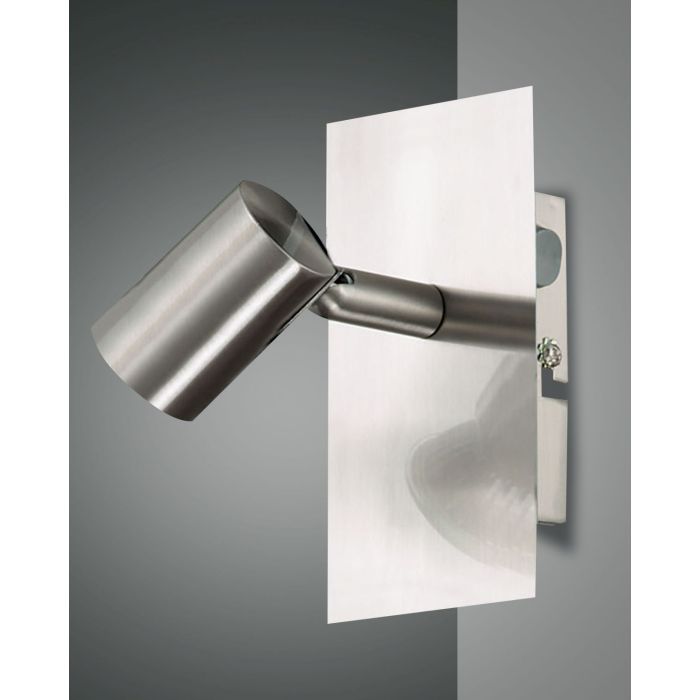 Fabas Luce LED-Spot TUCSON Nickel satiniert 2937-81-178 Fabas Luce LED-Spot TUCSON Nickel satiniert 2937-81-178