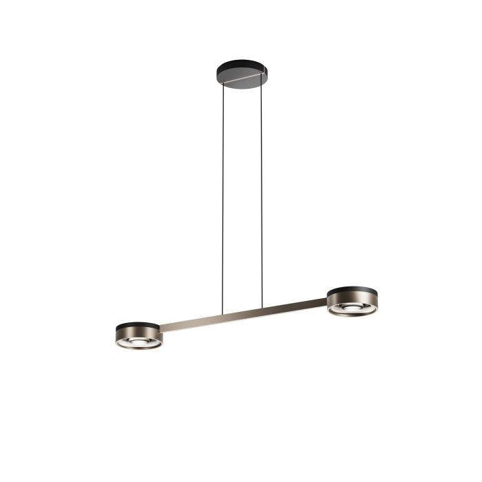 Light-Point LED-Pendelleuchte BLADE S2 SLIM Schwarz/Satin Gold 900200 Porsche Design