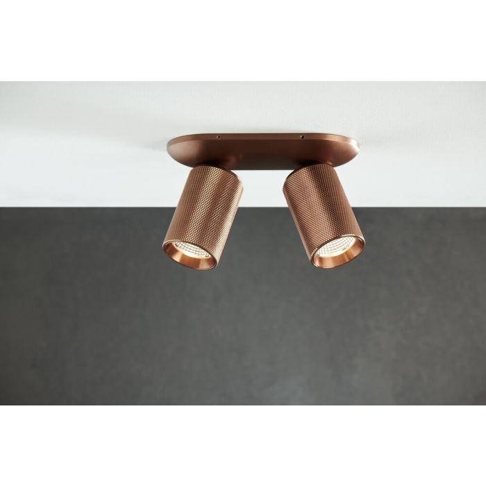 Light-Point 2er-LED-Spot RAW rosegold 271257 Light-Point 2er-LED-Spot RAW rosegold 271257