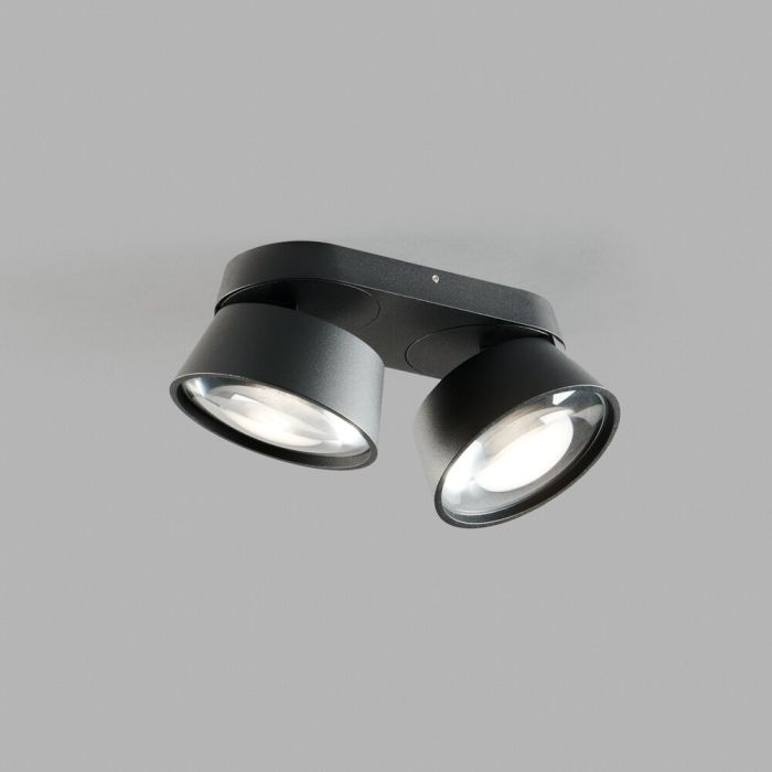 Light-Point 2er-LED-Spot VANTAGE 22x10cm schwarz 270821 Light-Point 2er-LED-Spot VANTAGE 22x10cm schwarz 270821