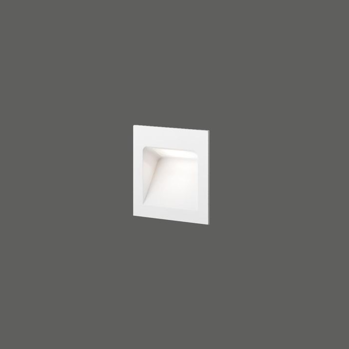Light-Point LED-Wandeinbauleuchte DELI 9x9cm weiß 260880 Light-Point LED-Wandeinbauleuchte DELI 9x9cm weiß 260880