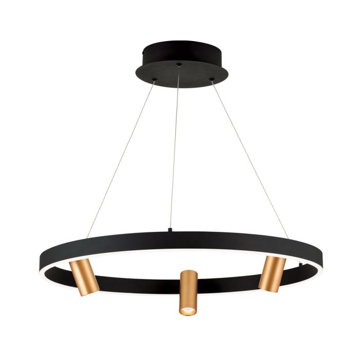 orion- LED-Pendelleuchte BERLIN 61,5cm schwarz-gold HL 6-1667/3 schwarz-gold orion- LED-Pendelleuchte BERLIN 61,5cm schwarz-gold HL 6-1667/3 schwarz-gold