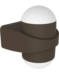 Wandleuchte GLOBE IP54 2x6W 830 weiß