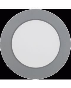LED-Einbauleuchte MOBiLED PANEL 180R 830 silber 12W