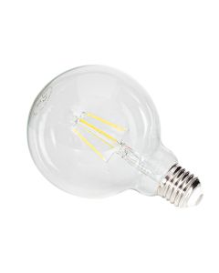 4W LED-Filament klar Globe E27 dimmbar 95mm