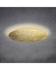 LED-Deckenleuchte BLADE 34cm Blattgold