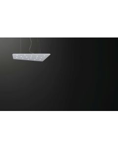 LED-Pendelleuchte FUORISQUADRA Weiß