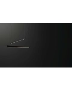 LED-Pendelleuchte KATANA Schwarz 100cm