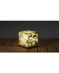 Bodenleuchte Schiefer Würfel E27