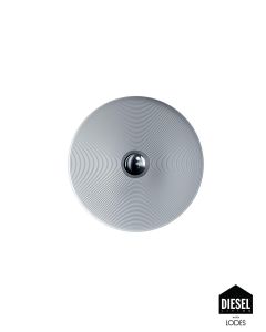 Diesel Wand-/Deckenleuchte VINYL silber 60cm 508003