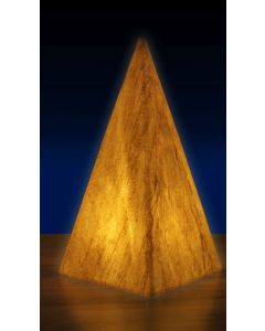 LED-Akku-Außenleuchte Sahara Pyramide Akku