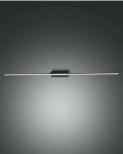 LED-Spiegelleuchte NALA Schwarz 109,5 cm