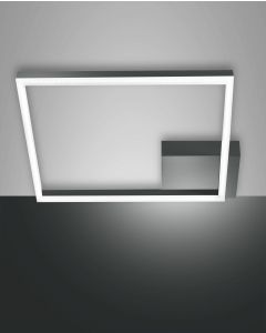 LED-Deckenleuchte BARD Anthrazit 45x45 cm