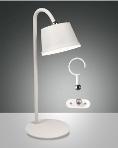 LED-Akku-Tischleuchte ARMANDA weiß (Set)