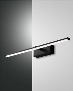 Fabas Luce LED-Wandleuchte NALA 50cm schwarz 3361-26-101