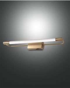 Fabas Luce LED-Wandleuchte RAPALLO 40cm Messing matt 3552-21-119