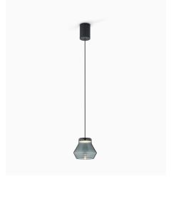 LED-Pendelleuchte FOU Schwarz matt 11 cm