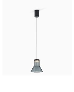 LED-Pendelleuchte FOU Schwarz matt 13 cm
