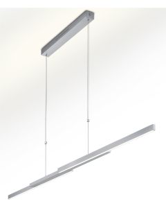 GKS Knapstein LED-Pendelleuchte LARA (ausziehbar und mit Gestensensor)