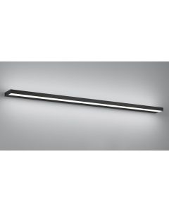 LED-Wandleuchte SLATE 120cm schwarz