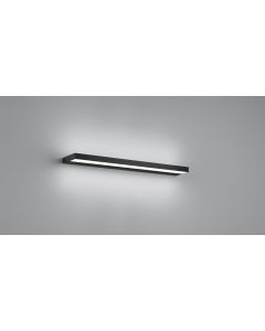LED-Wandleuchte SLATE 60cm schwarz