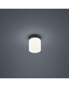 LED-Deckenleuchte KETO Schwarz matt rund