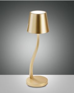 LED-Akku-Tischleuchte JUDY gold