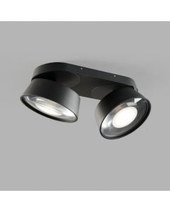 2er-LED-Spot VANTAGE 28x13cm schwarz