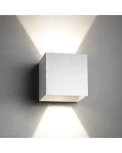 LED-Wandleuchte BOX weiß