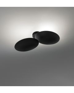 Lodes LED-Wandaußenleuchte PUZZLE DOUBLE ROUND OUTDOOR