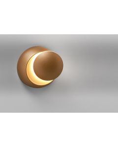 LED-Deckenleuchte MOON gold