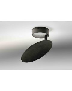 LED-Wand-/Deckenleuchte PLATE schwarz