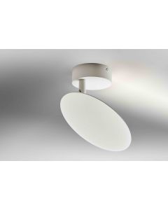 LED-Wand-/Deckenleuchte PLATE weiß