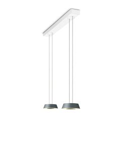 Oligo Höhenverstellbare LED-2er-Pendelleuchte GLANCE