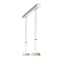 Oligo LED-2er-Pendelleuchte GLANCE